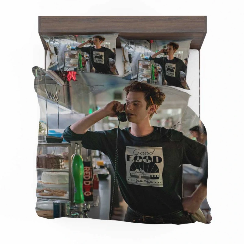 Alternative view of Tick Tick BOOM Movie Andrew Garfield Bedding Set - Custom Bedding Set