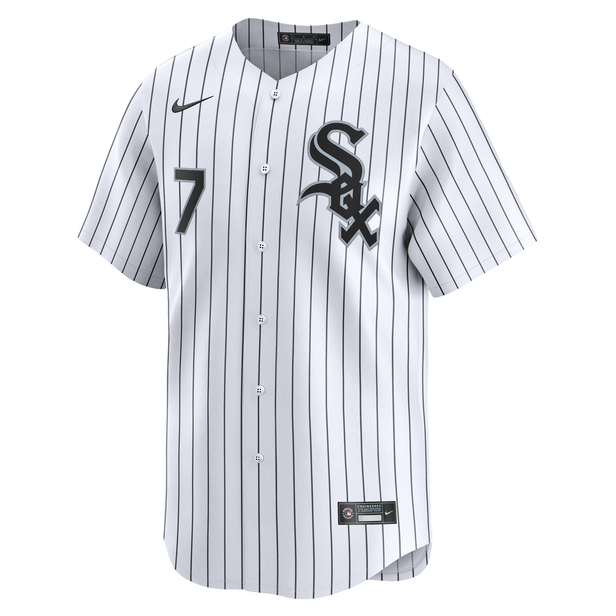 Alternative view of Tim Anderson Chicago White Sox Home Limited Player Baseball Jersey - White