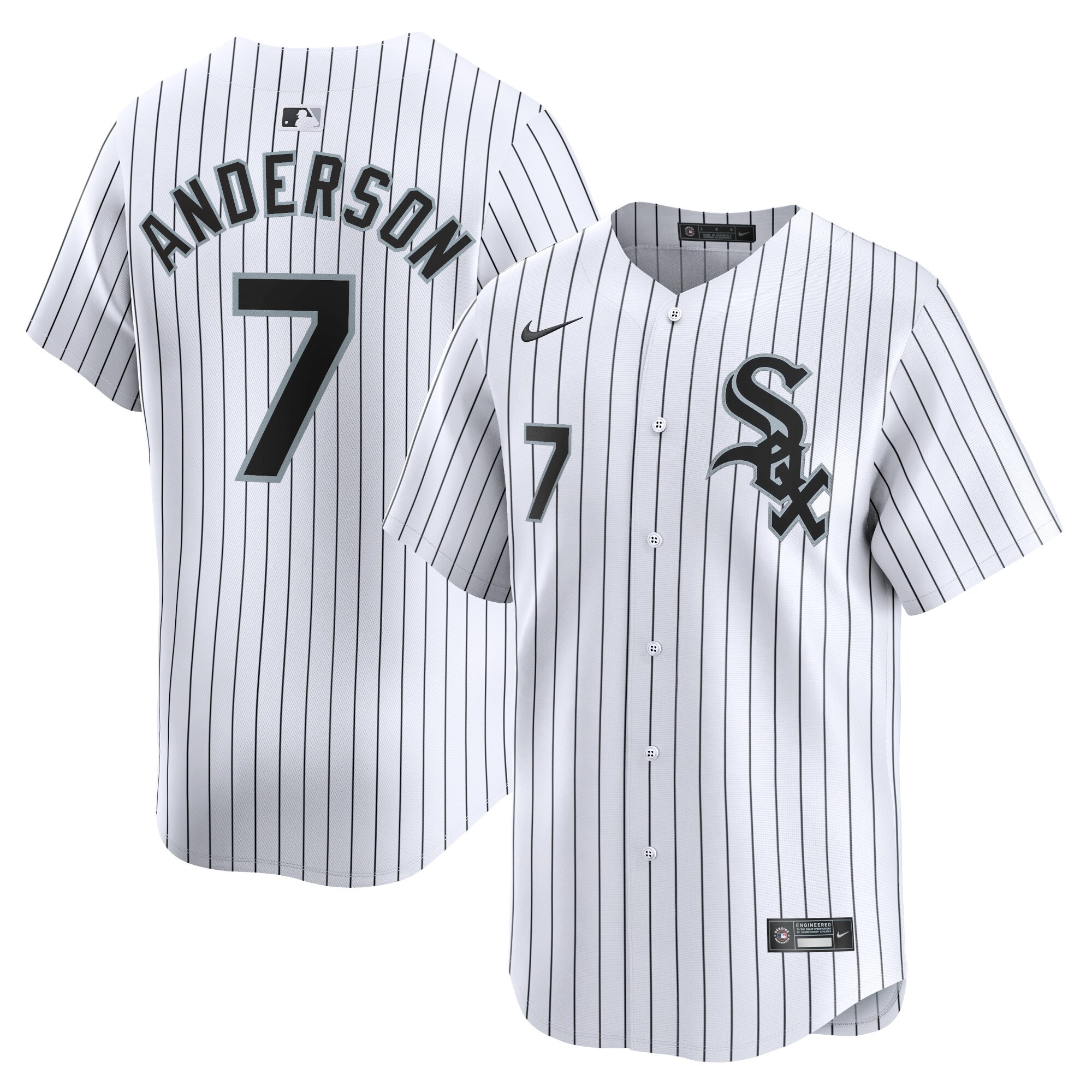 Tim Anderson Chicago White Sox Home Limited Player Baseball Jersey - White