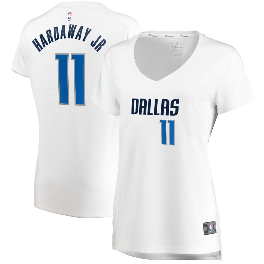 Tim Hardaway Jr. Dallas Mavericks Fanatics Branded Women's Fast Break Player Replica Basketball Jersey - Association Edition - White