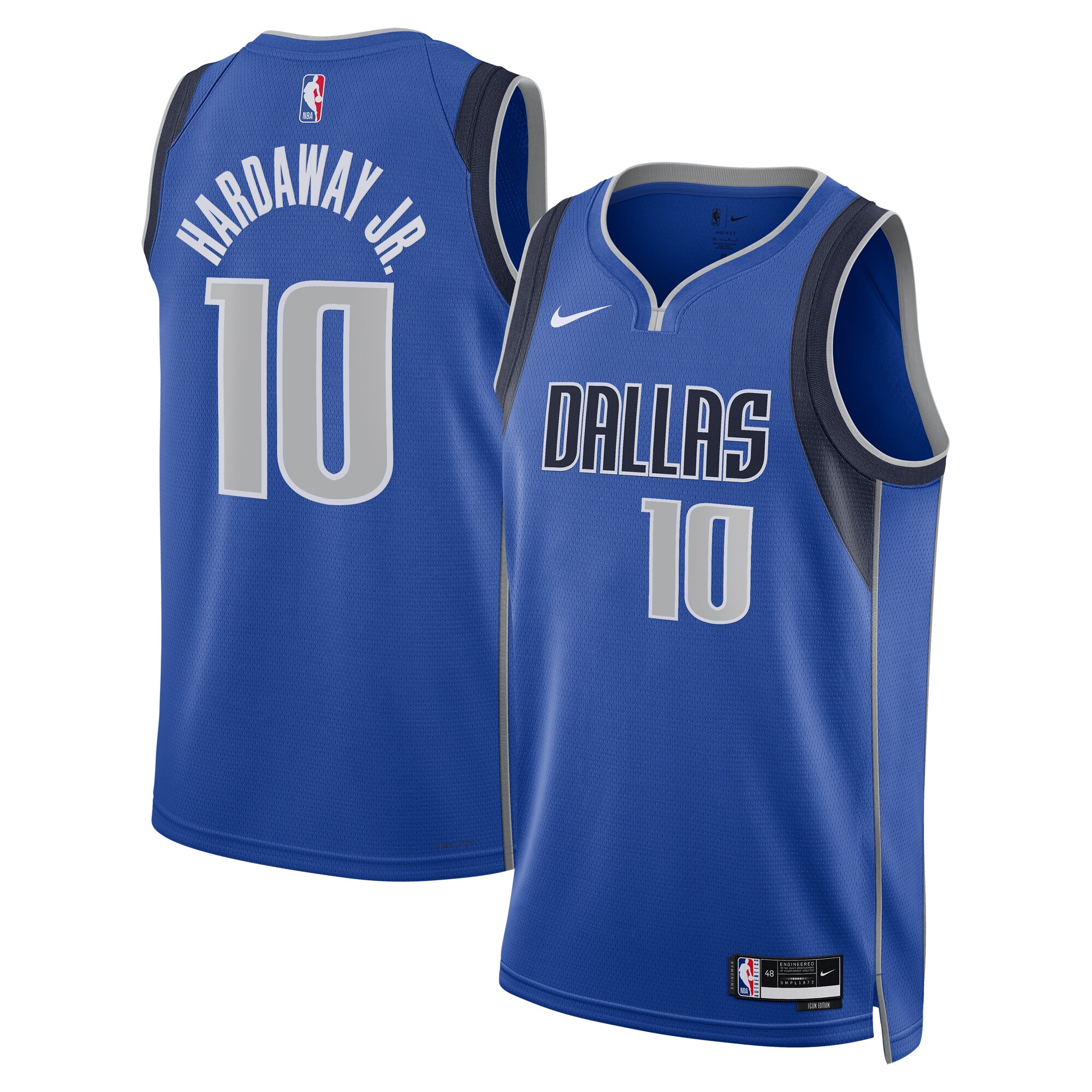 Tim Hardaway Jr. Dallas Mavericks Unisex Swingman Replica Basketball Jersey - Icon Edition - Blue