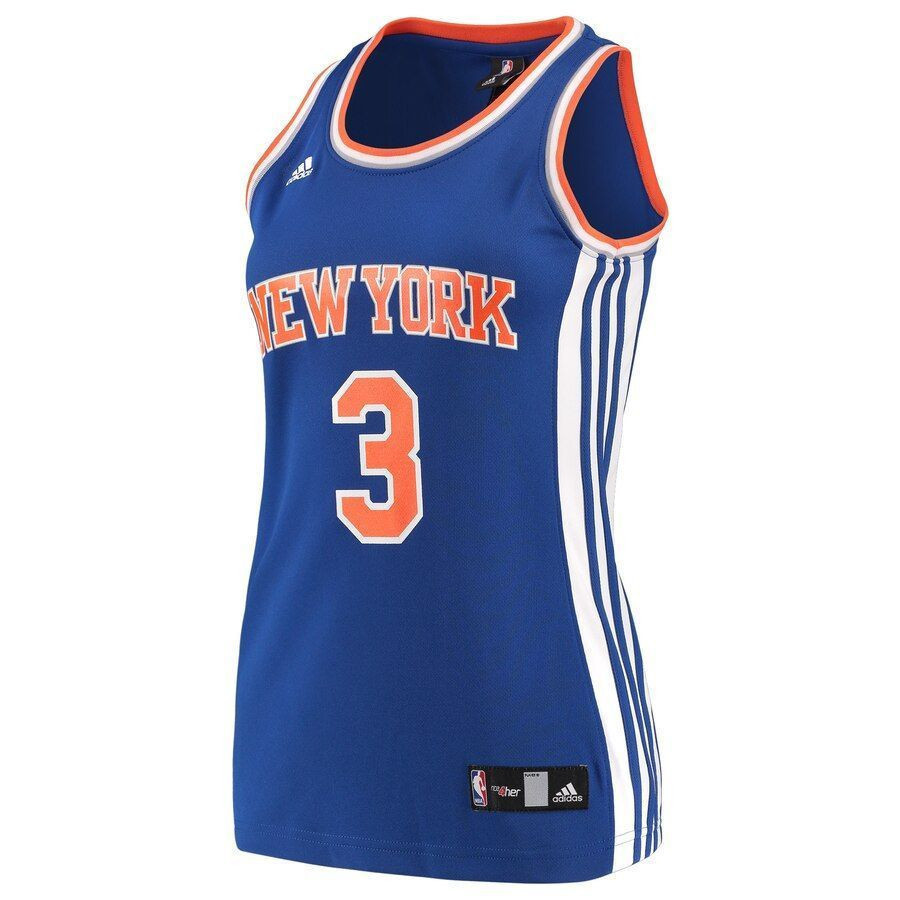 Alternative view of Tim Hardaway New York Knicks Women's Basketball Jersey - Blue - JS249 