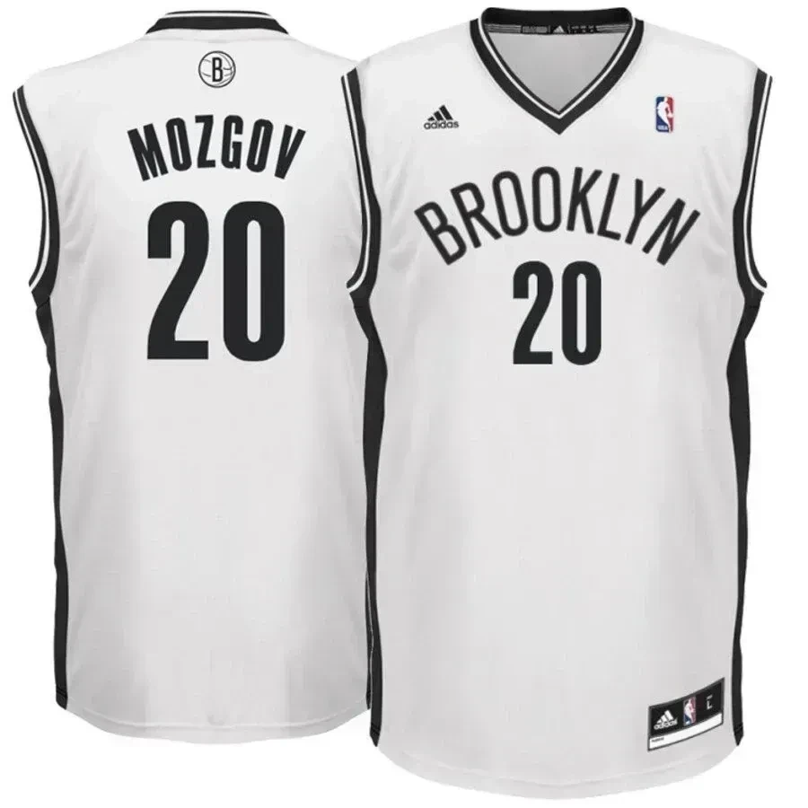 Timofey Mozgov Brooklyn Nets Home Basketball Jersey - White - JS700 