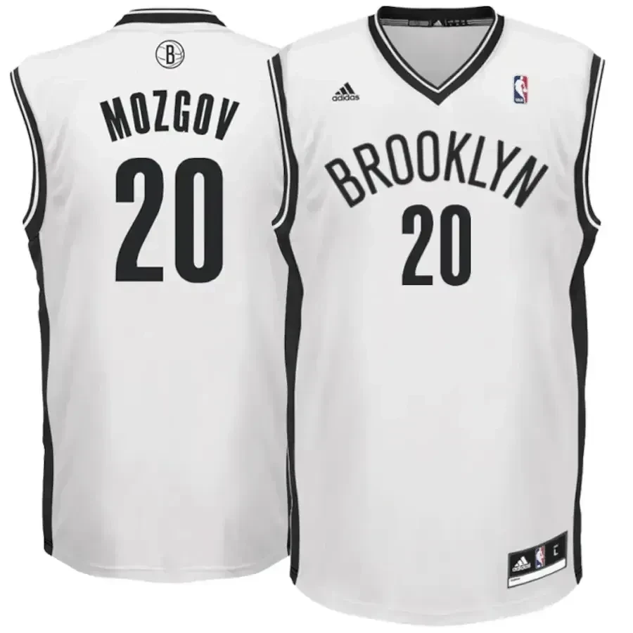 Timofey Mozgov Brooklyn Nets Home Basketball Jersey - White - JS826 