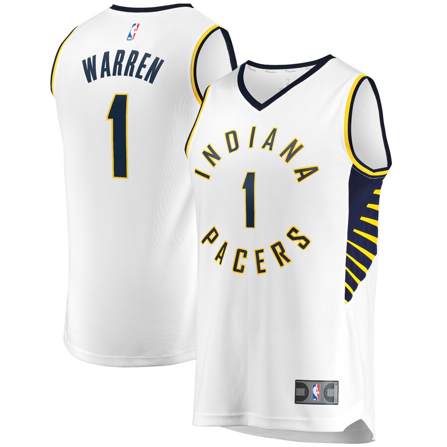 Tj Warren Indiana Pacers Fanatics Branded Youth Fast Break Replica Player Basketball Jersey - Association Edition - White