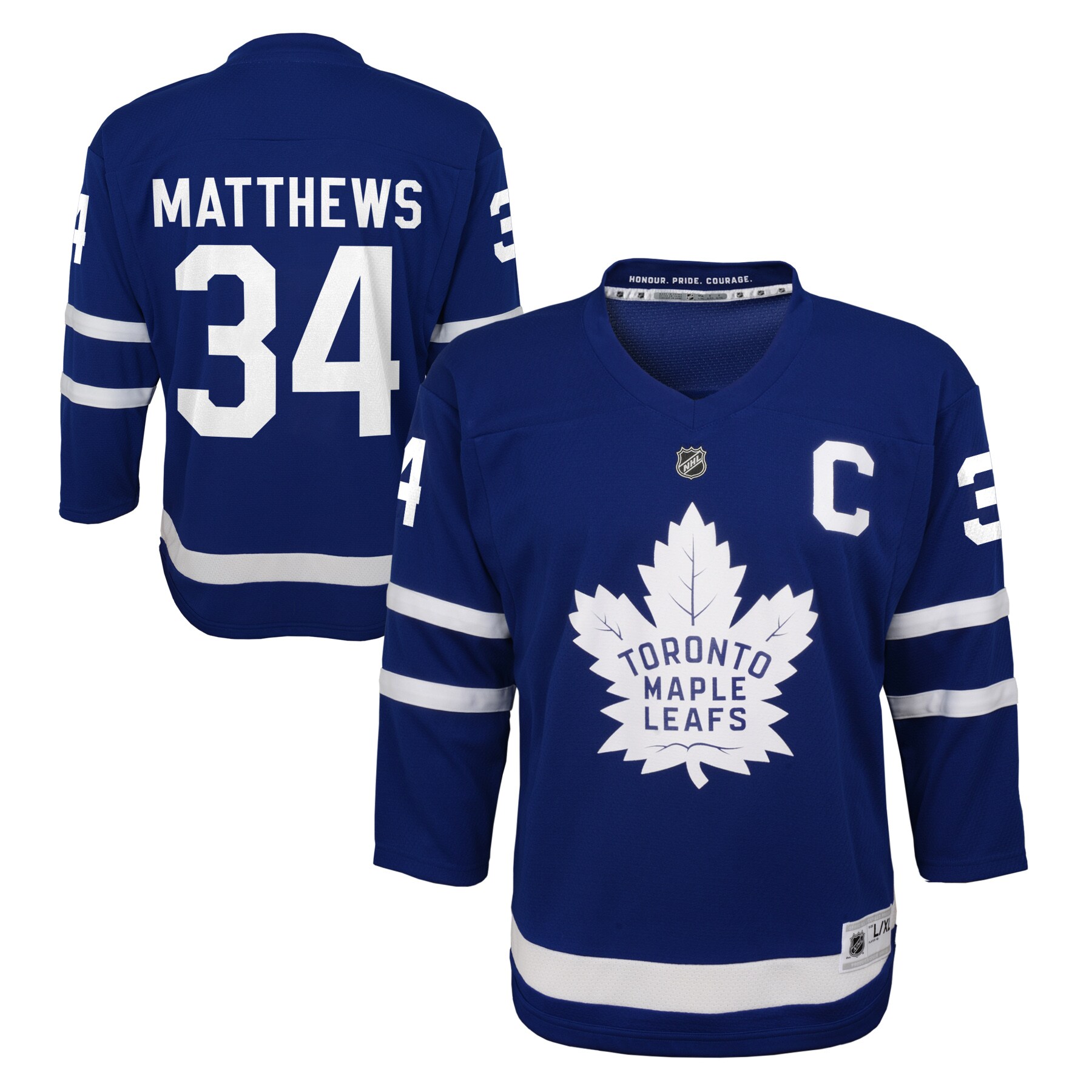 Toddler Toronto Maple Leafs Auston Matthews Royal Player Jersey - JS336 