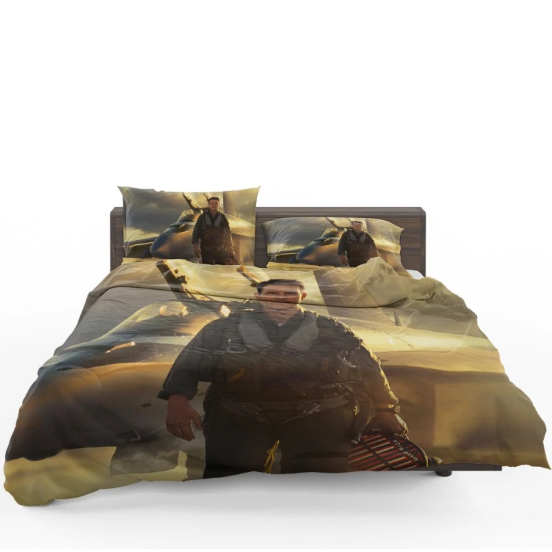 Tom Cruise In Top Gun Maverick Movie Bedding Set - Custom Bedding Set