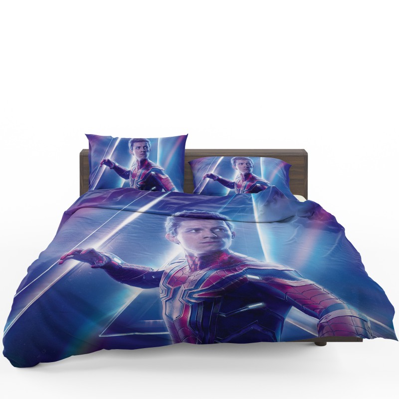 Tom Holland Peter Parker Spider Man Bedding Set - Custom Bedding Set