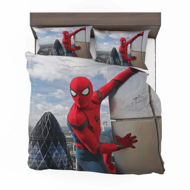 Alternative view of Tom Holland Spider-Man Homecoming Movie Bedding Set - Custom Bedding Set