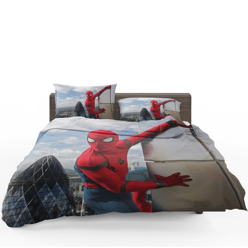 Tom Holland Spider-Man Homecoming Movie Bedding Set - Custom Bedding Set