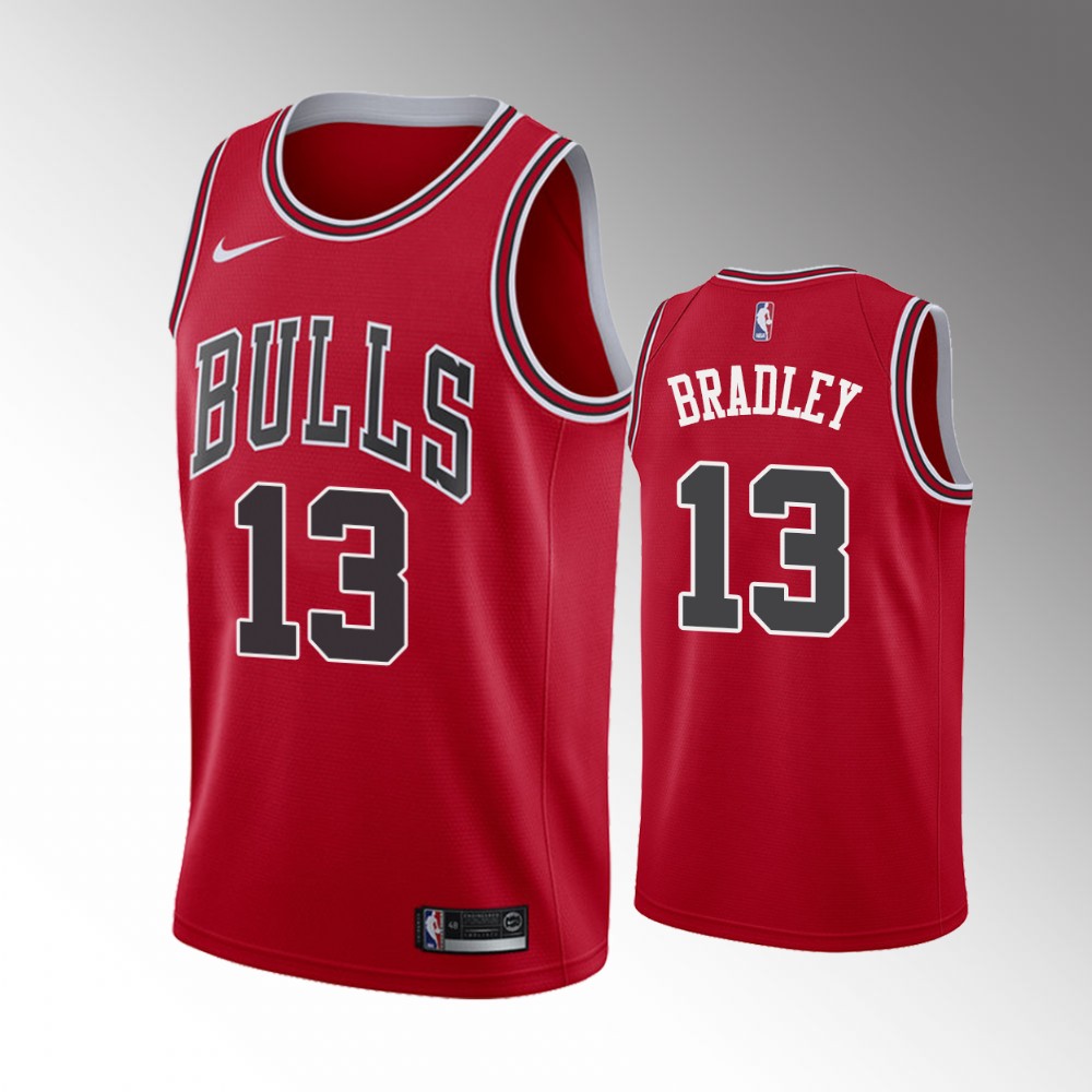 Tony Bradley Chicago Bulls 2021 Icon Edition Red Basketball Jersey