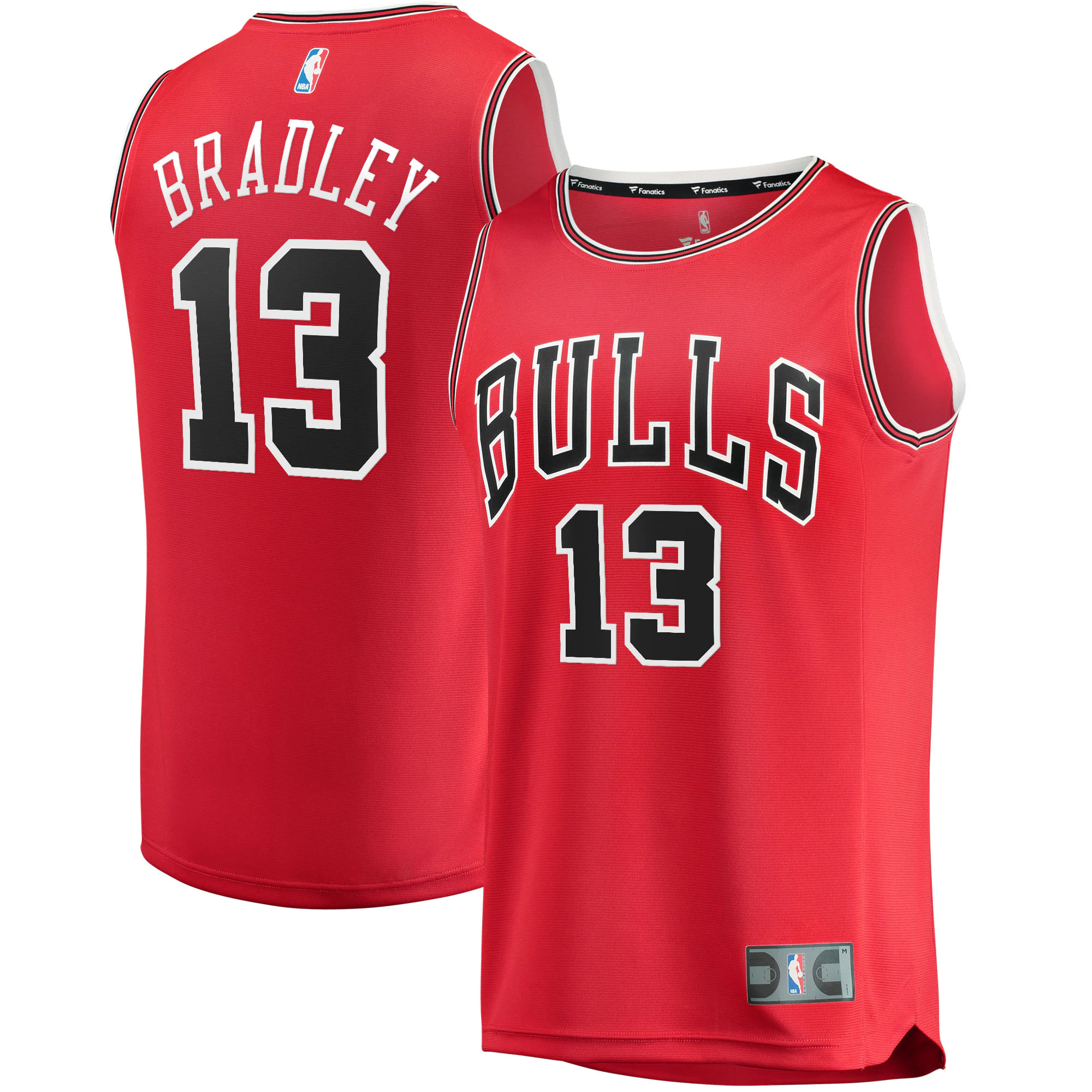 Tony Bradley Chicago Bulls Fanatics Branded 2021/22 Fast Break Replica Basketball Jersey - Icon Edition - Red