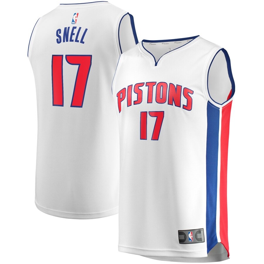 Tony Snell Detroit Pistons Fanatics Branded Youth Fast Break Replica Player Basketball Jersey - Association Edition - White