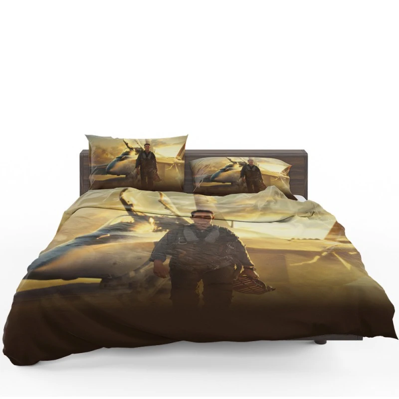 Top Gun Maverick Movie Lt Pete Mitchell Bedding Set - Custom Bedding Set