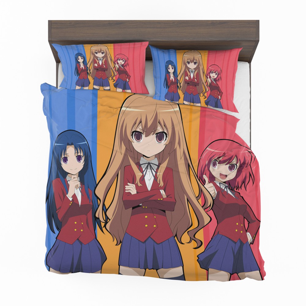 Alternative view of Toradora Japanese Anime Girl Bedding Set - Custom Bedding Set