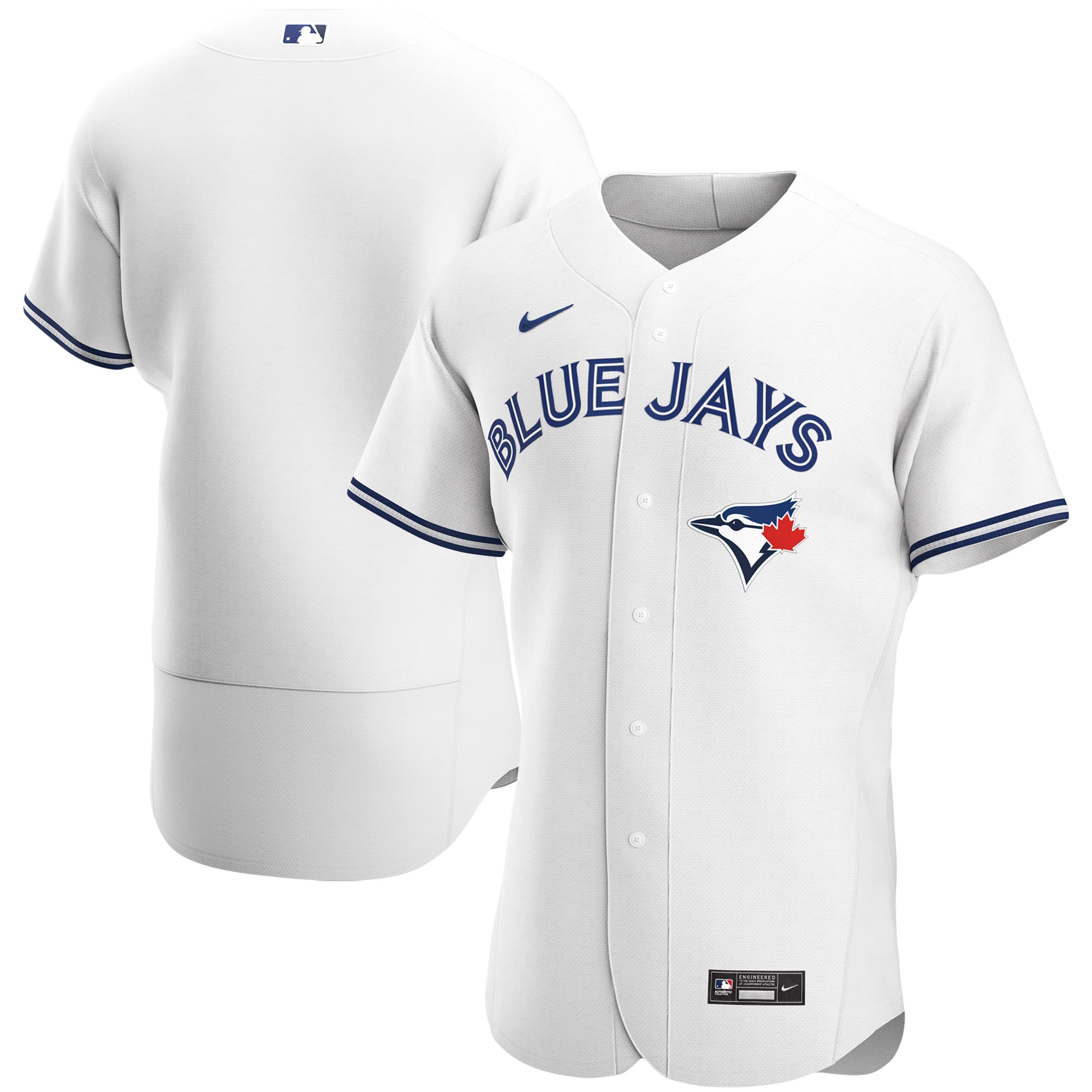 Toronto Blue Jays Home Authentic Team Baseball Jersey - White