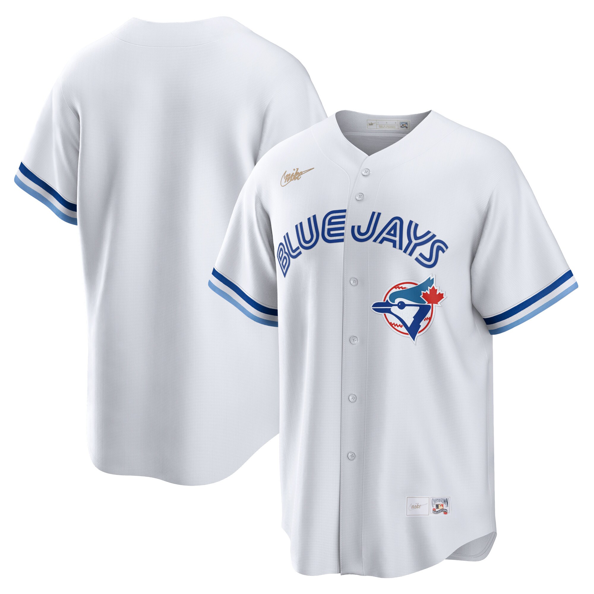 Toronto Blue Jays Home Cooperstown Collection Team Baseball Jersey – White