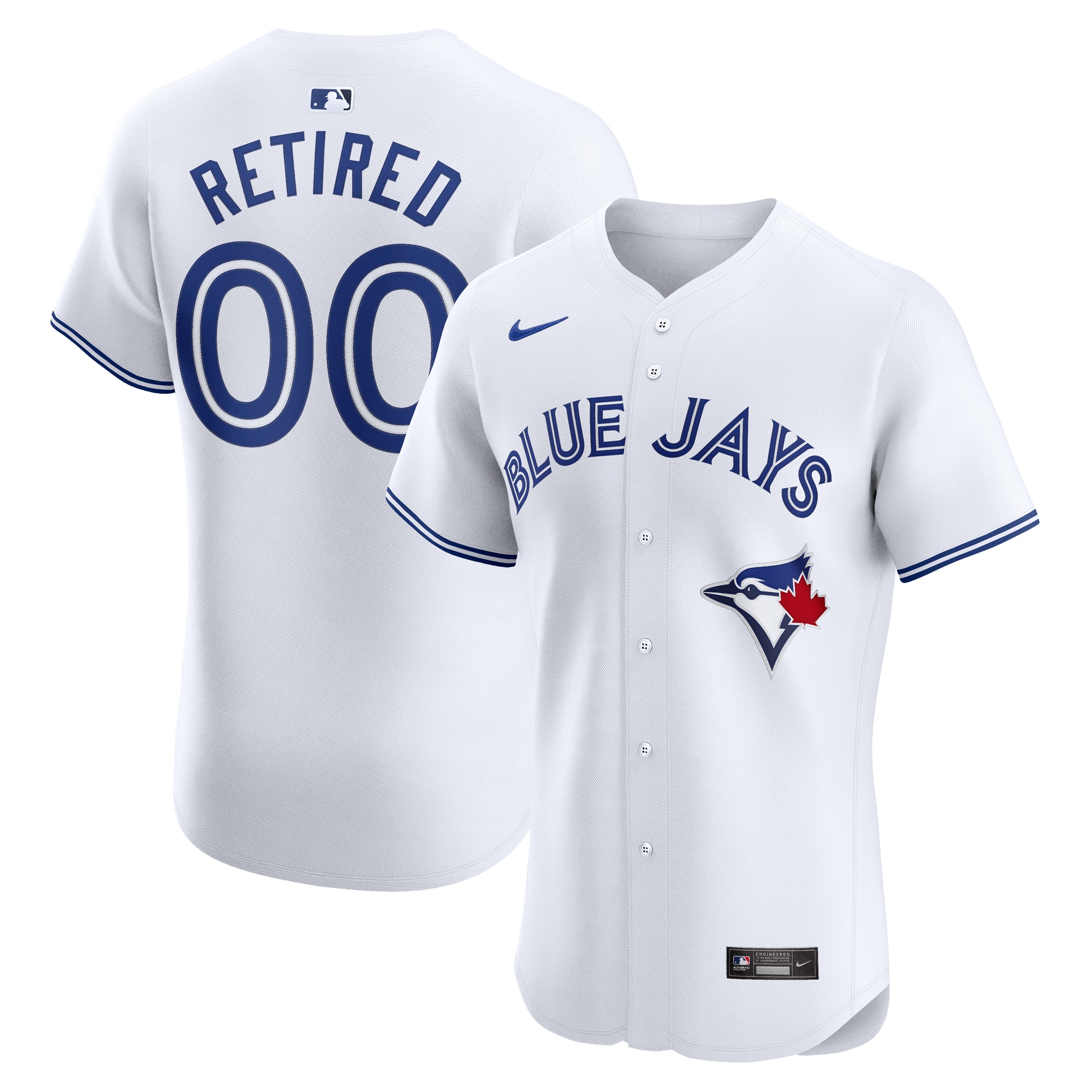 Toronto Blue Jays Home Elite Pick-a-player Retired Roster Baseball Jersey - White