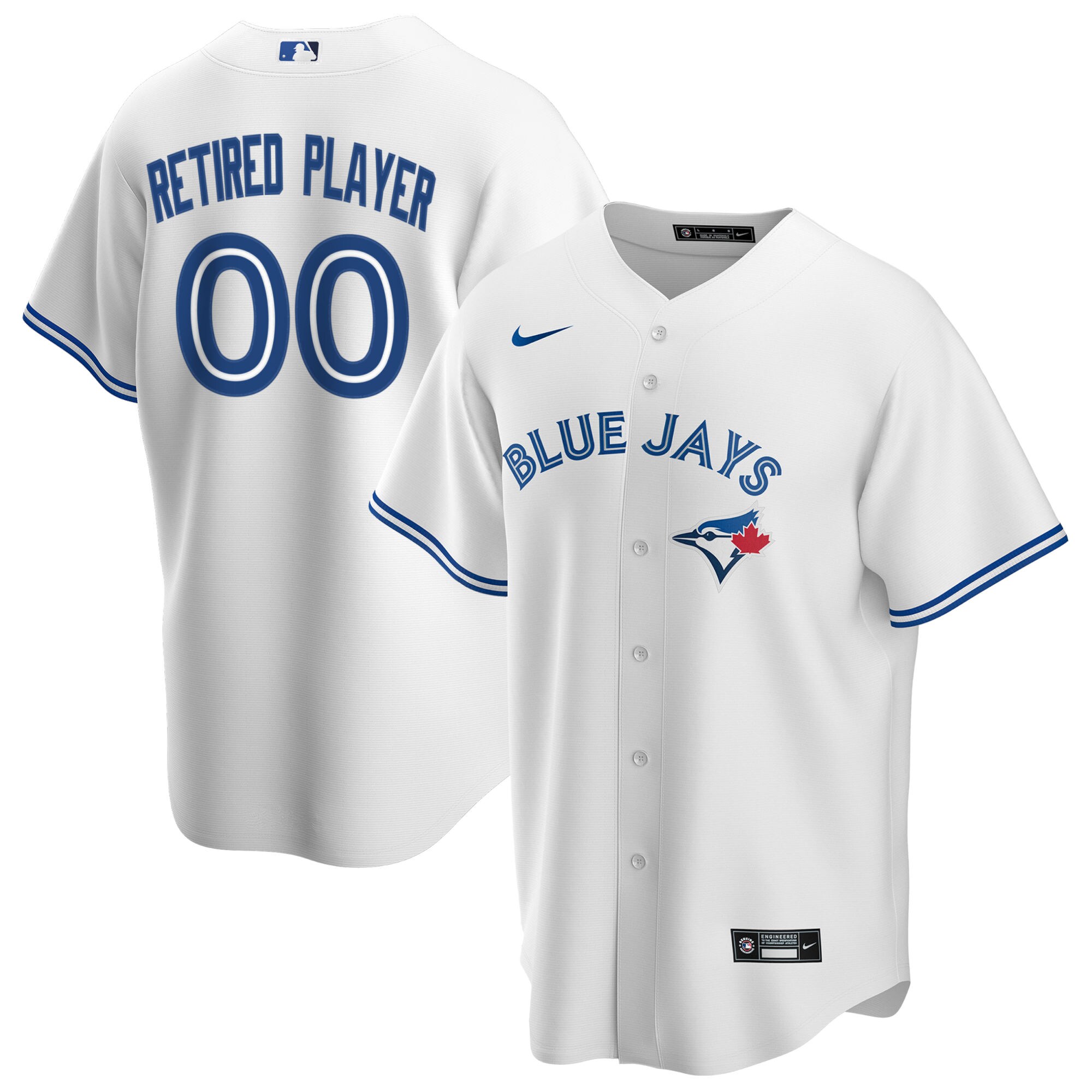 Toronto Blue Jays Home Pick-a-player Retired Roster Replica Baseball Jersey – White