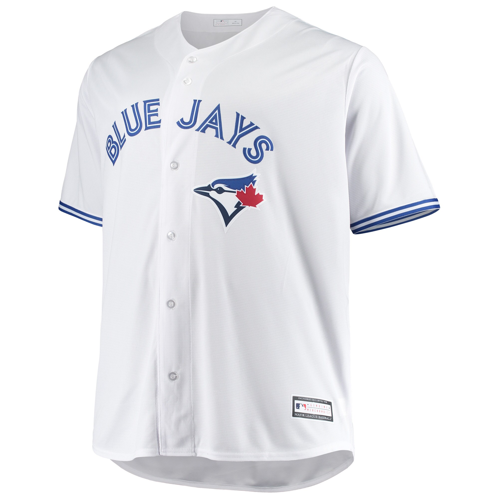 Alternative view of Toronto Blue Jays Home Replica Team Baseball Jersey - White