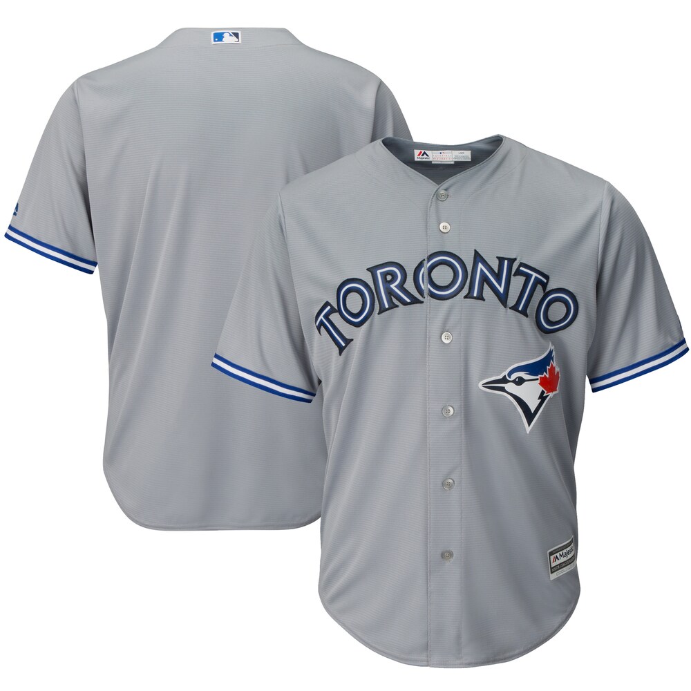 Toronto Blue Jays Majestic Official Cool Base Team Baseball Jersey - Gray