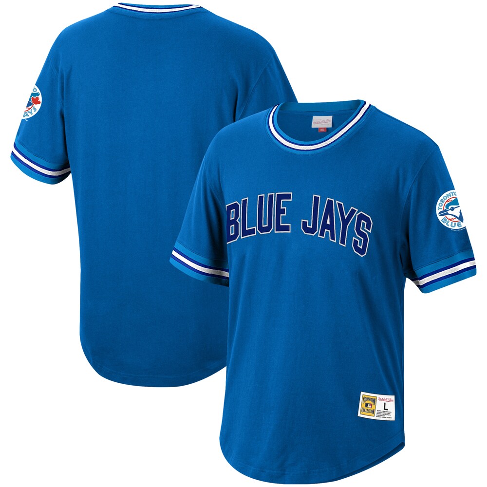 Toronto Blue Jays Mitchell & Ness Cooperstown Collection Wild Pitch Baseball Jersey T-shirt - Royal