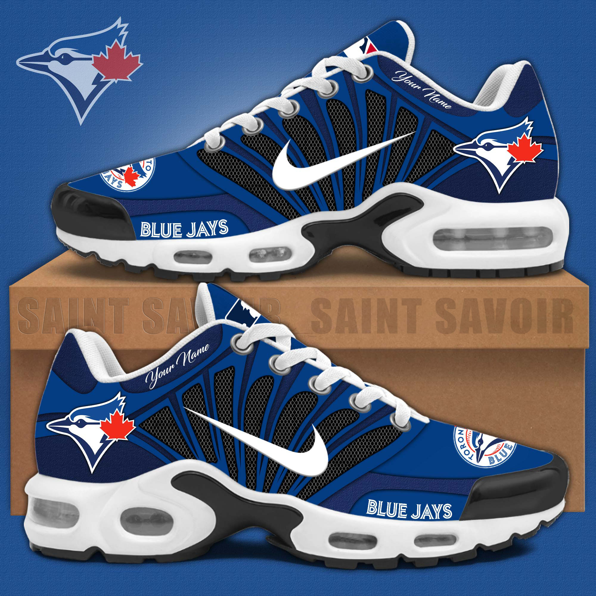 Toronto Blue Jays Mlb Air Max Plus Shoes