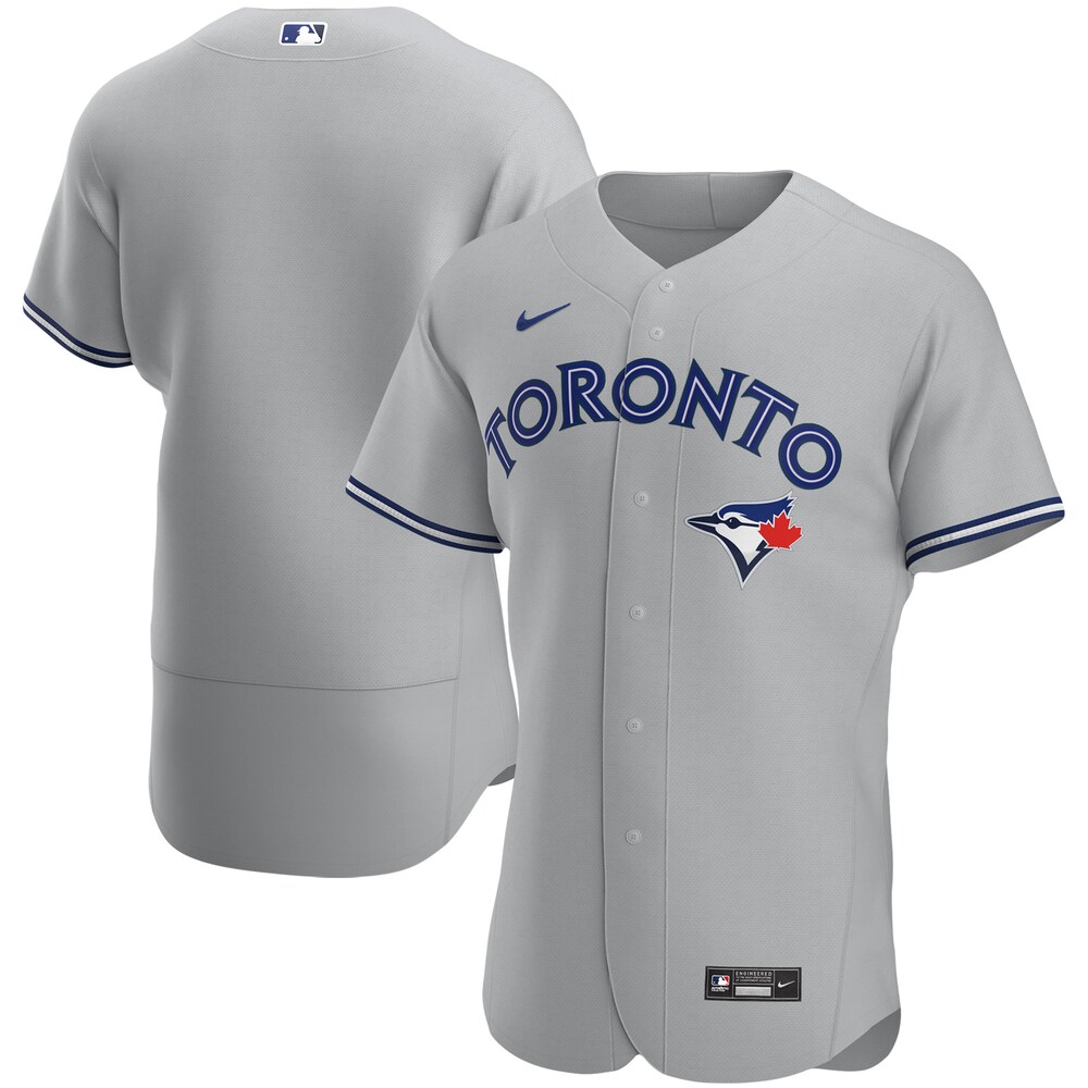 Toronto Blue Jays Road 2020 Team Baseball Jersey - Gray