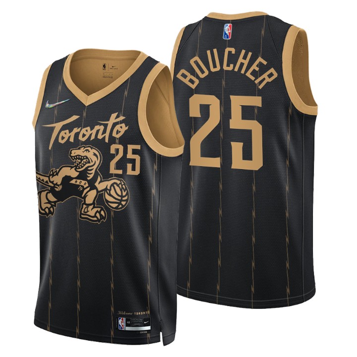 Toronto Raptors Chris Boucher 75th Anniversary City Basketball Jersey