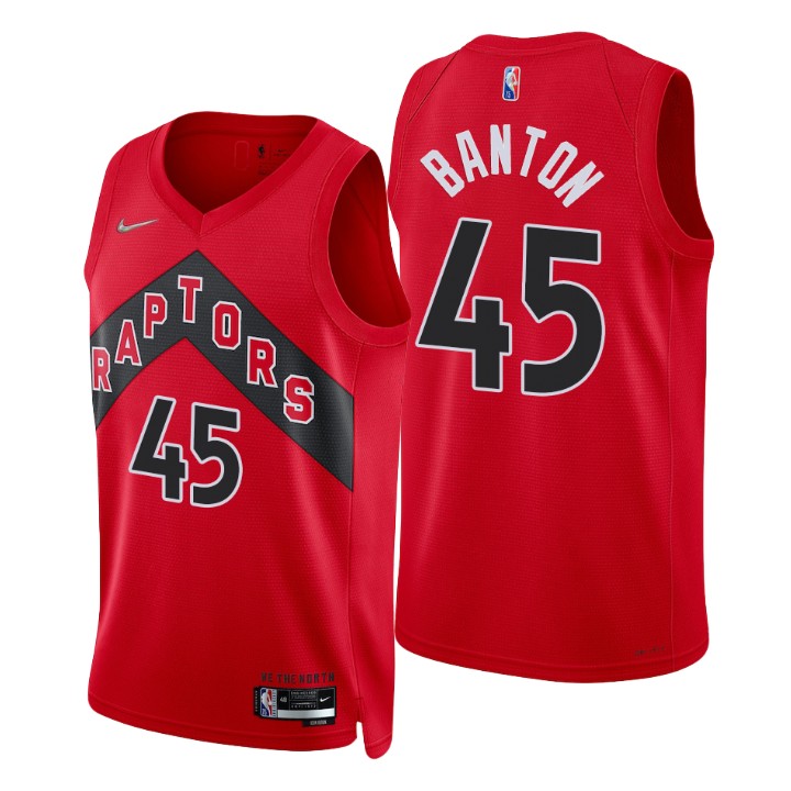 Toronto Raptors Dalano Banton 75th Anniversary Diamond Basketball Jersey Icon