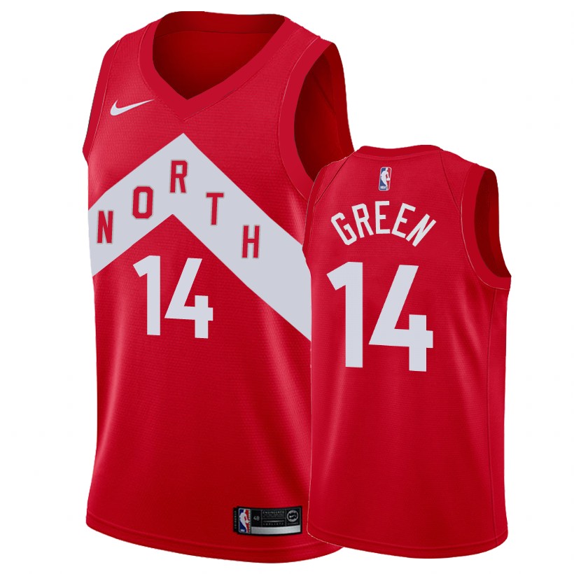 Toronto Raptors Danny Green Red Earned Edition Basketball Jersey