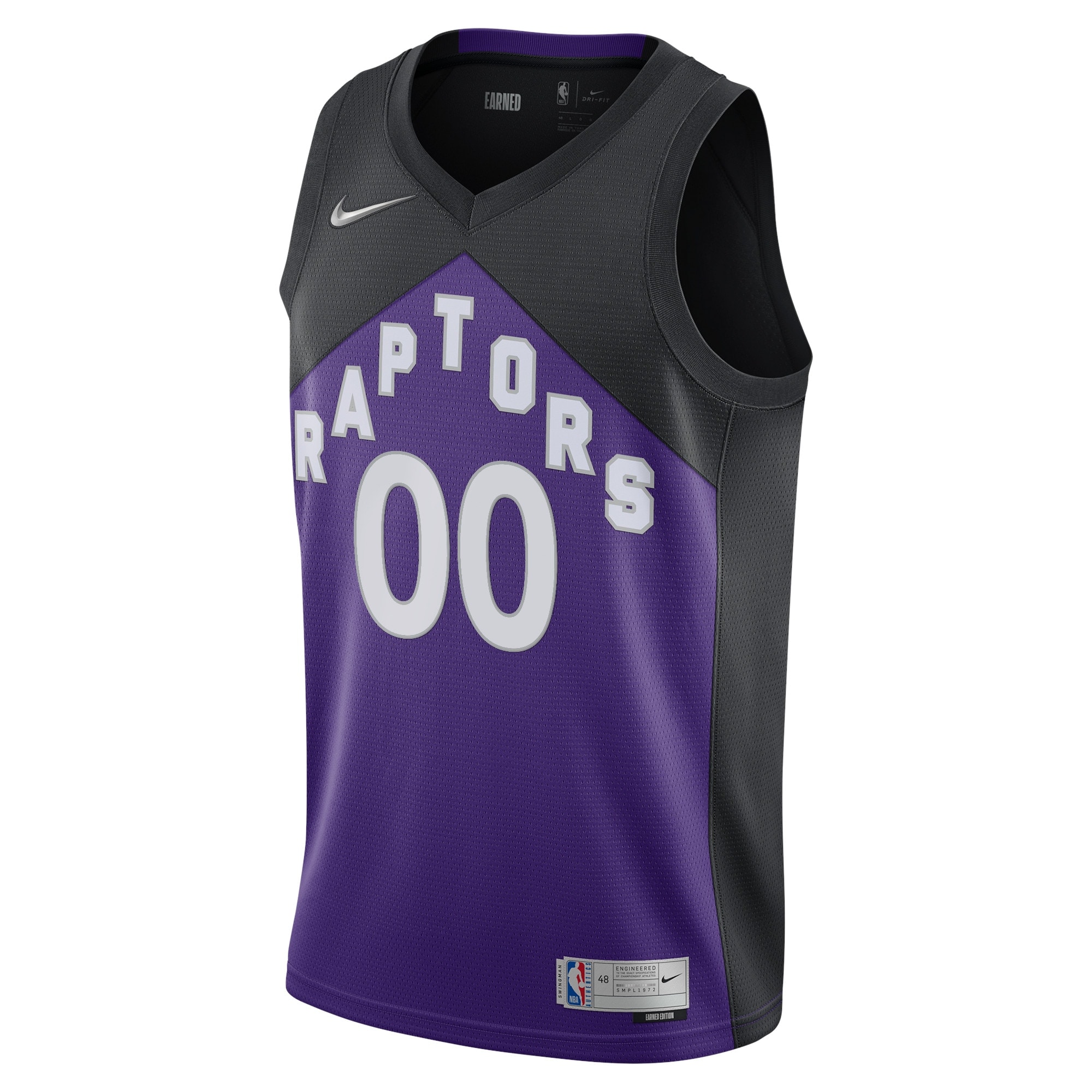 Toronto Raptors Earned Edition Swingman Basketball Jersey - Custom - Mens - JS691 