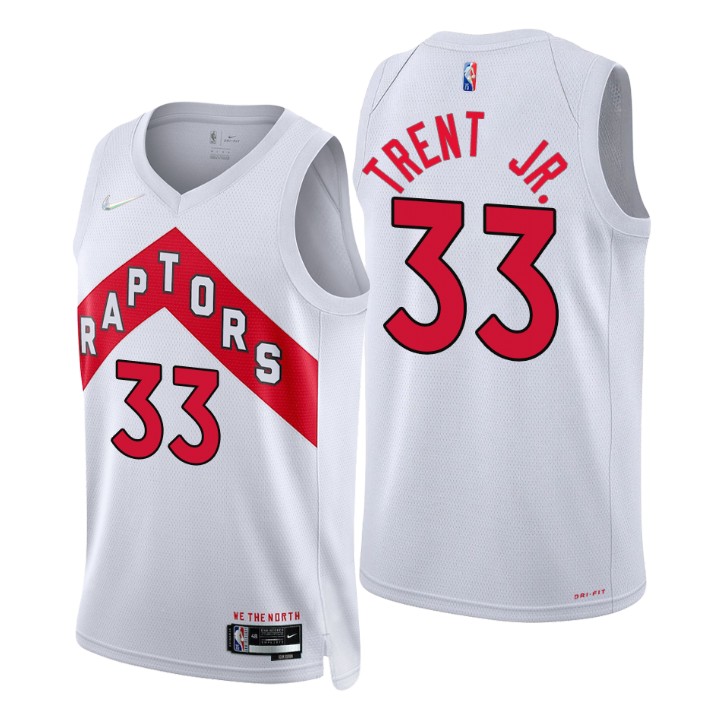 Toronto Raptors Gary Trent Jr. 75th Anniversary Diamond Basketball Jersey Association