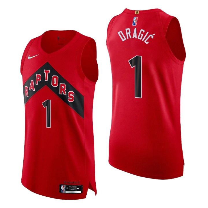 Toronto Raptors Goran Dragic 2021-22 75th Anniversary Authentic Basketball Jersey Icon