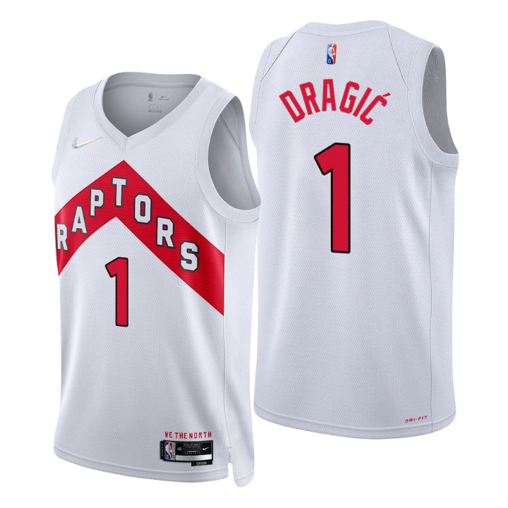 Toronto Raptors Goran Dragic 75th Anniversary Diamond Basketball Jersey Association