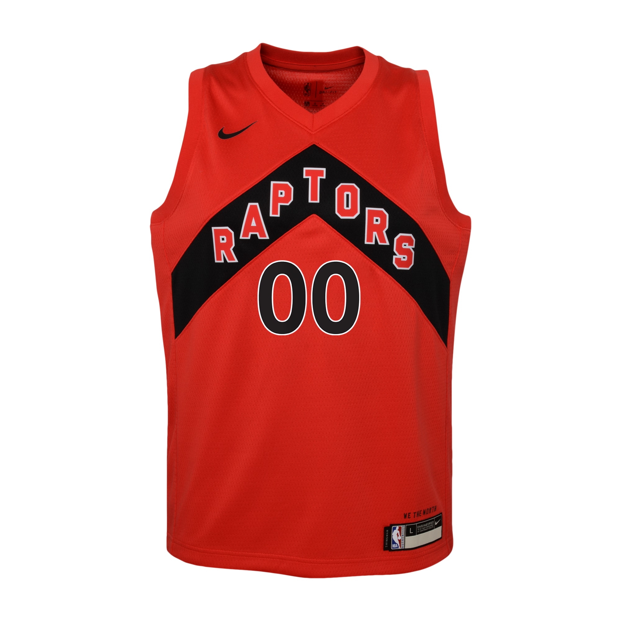 Alternative view of Toronto Raptors Icon Swingman Basketball Jersey - Custom - Youth - JS707 