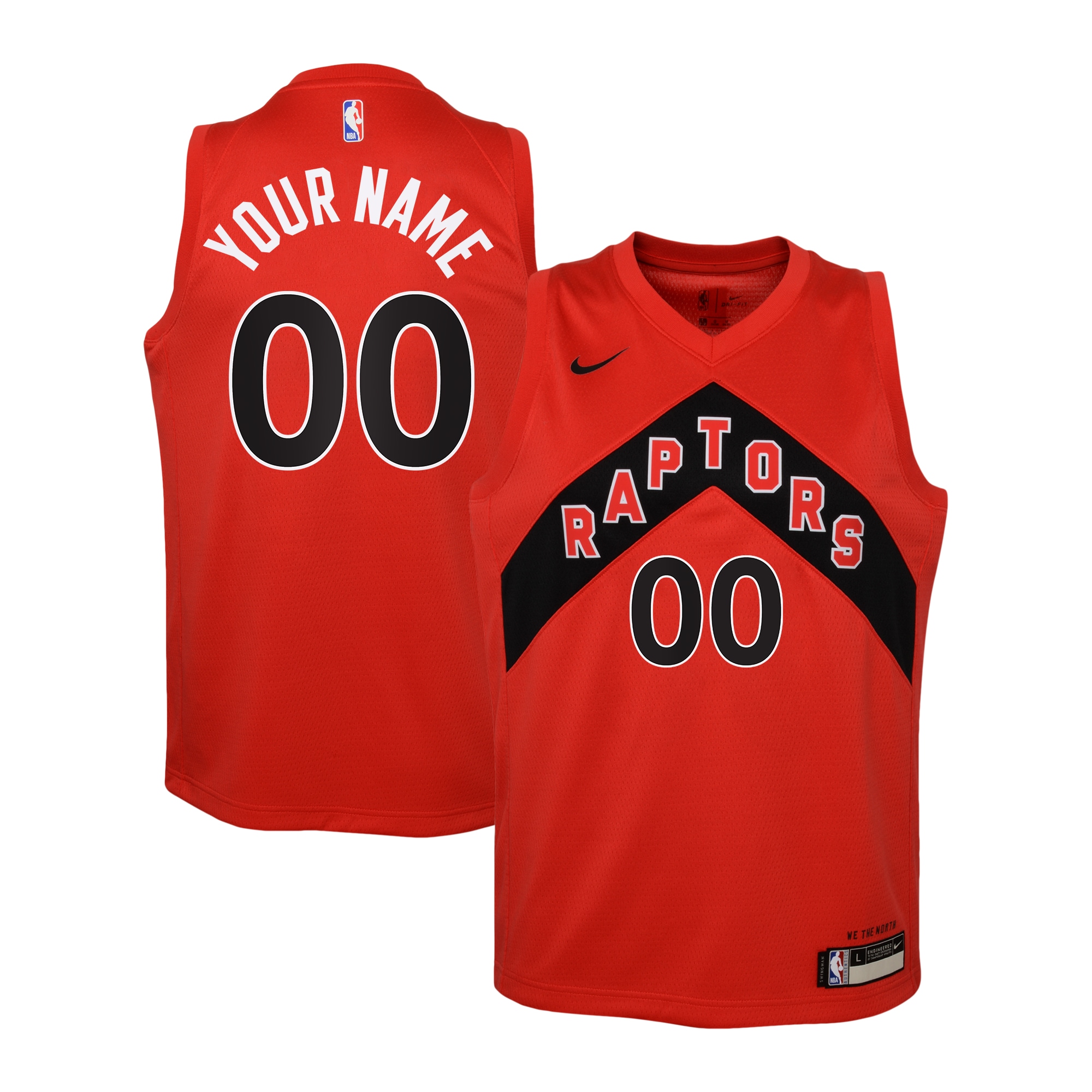 Toronto Raptors Icon Swingman Basketball Jersey - Custom - Youth - JS707 