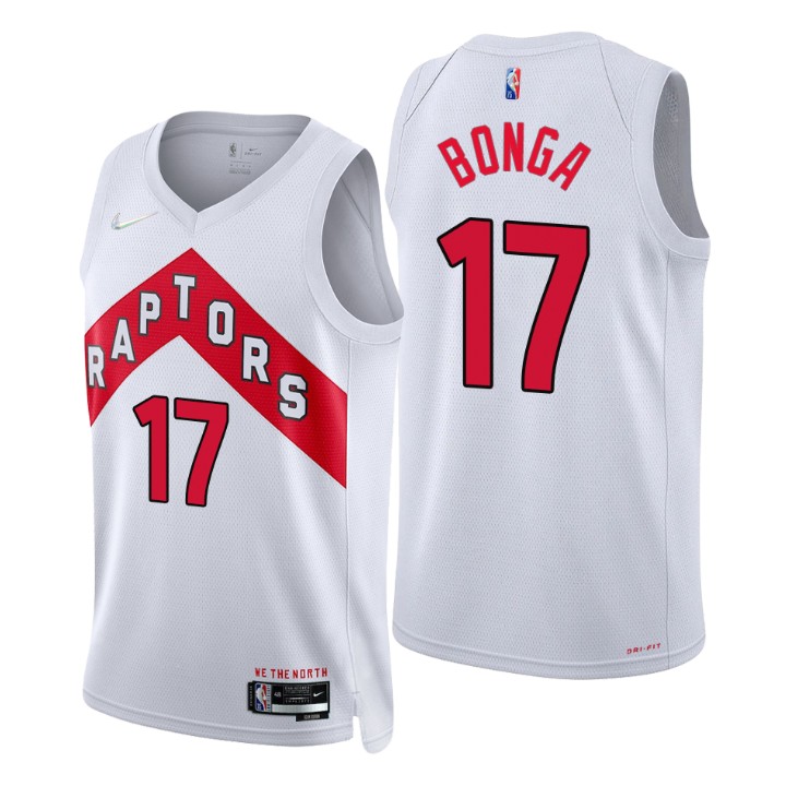 Toronto Raptors Isaac Bonga 75th Anniversary Diamond Basketball Jersey Association