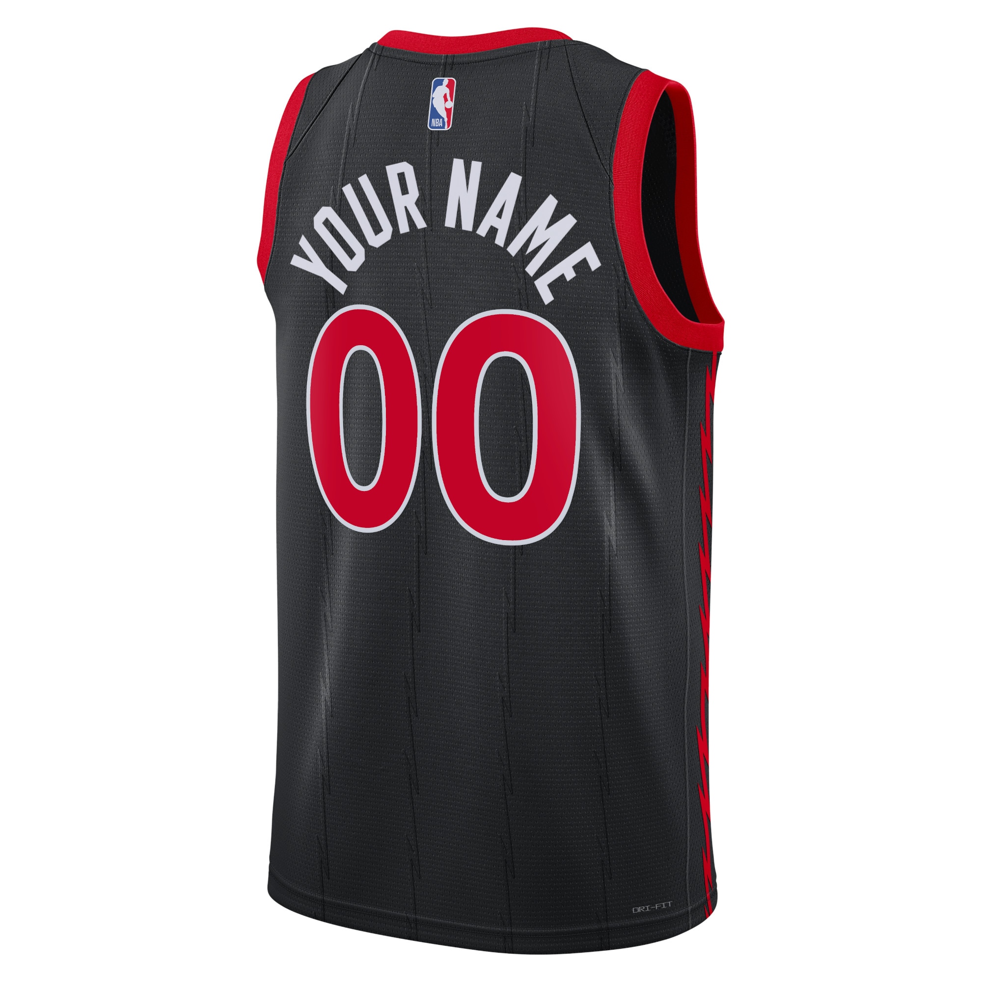 Alternative view of Toronto Raptors Jordan Statement Swingman Basketball Jersey - Custom - Unisex - JS146 