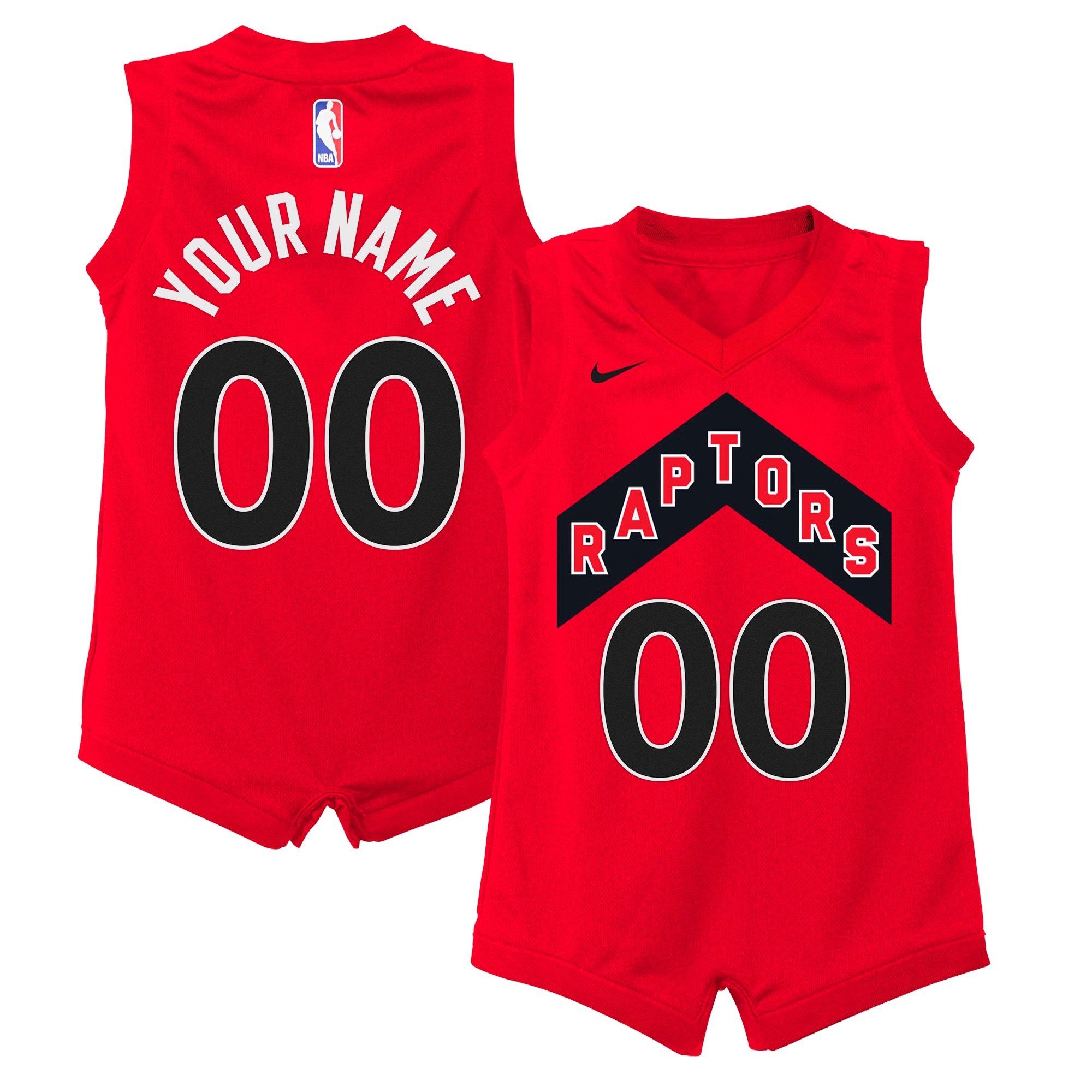 Toronto Raptors Onesie Basketball Jersey - Custom - Infant - JS994 