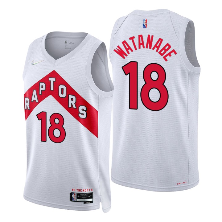Toronto Raptors Yuta Watanabe 75th Anniversary Diamond Basketball Jersey Association