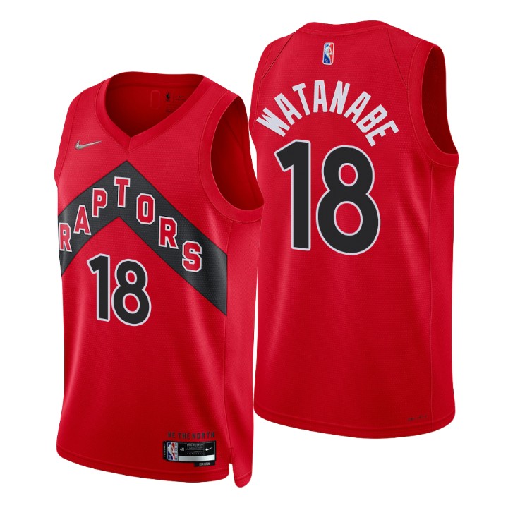 Toronto Raptors Yuta Watanabe 75th Anniversary Diamond Basketball Jersey Icon