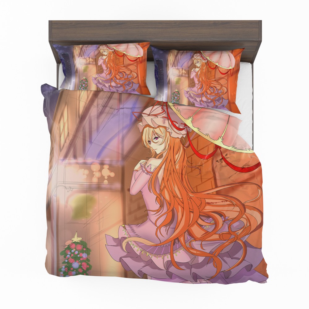 Alternative view of TouHou Japanese Anime Girl Bedding Set - Custom Bedding Set