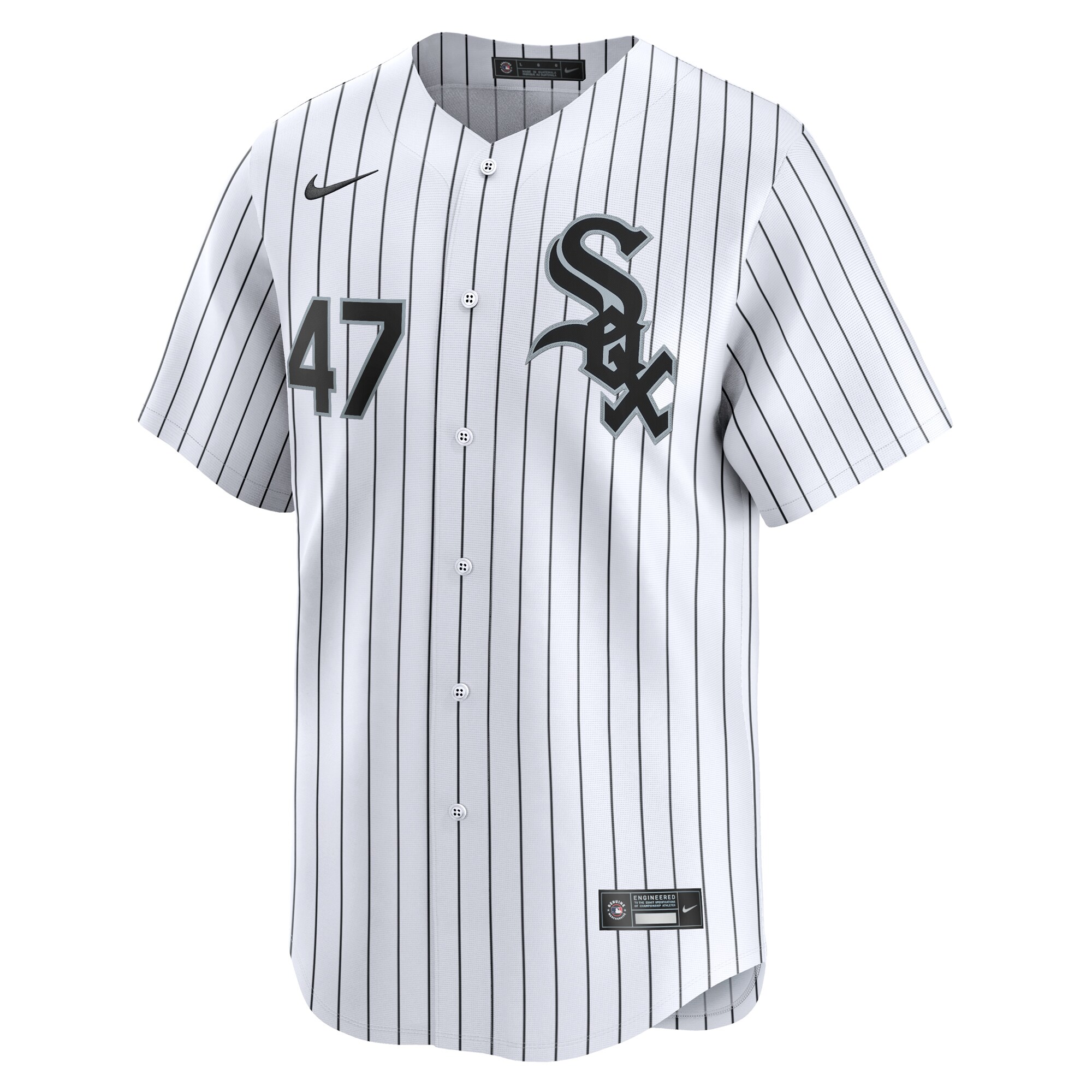 Alternative view of Touki Toussaint Chicago White Sox Home Limited Player Baseball Jersey - White