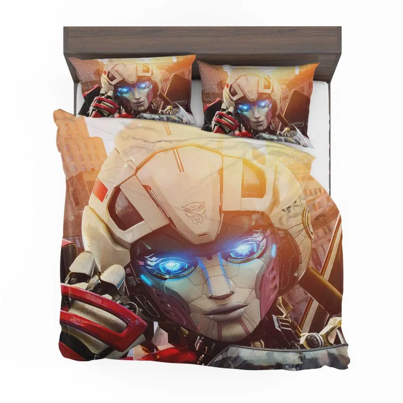 Alternative view of Transformers Rise Of The Beasts Arcees Quest Bedding Set - Custom Bedding Set