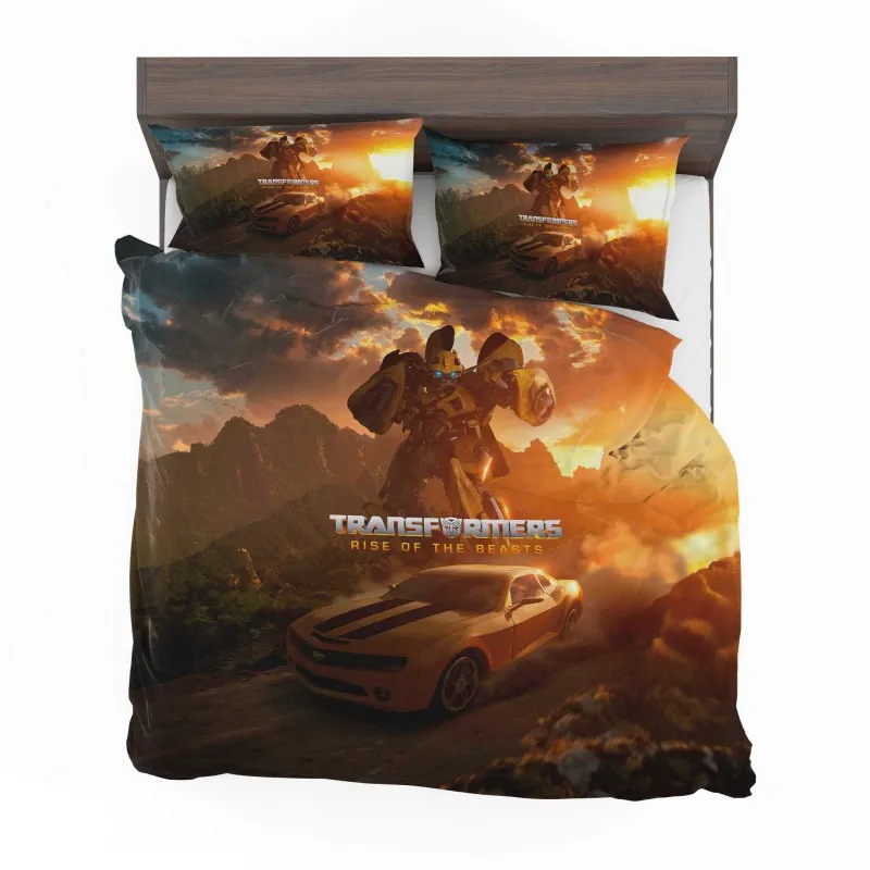 Alternative view of Transformers Rise Of The Beasts Legacy Of The Autobots Bedding Set - Custom Bedding Set