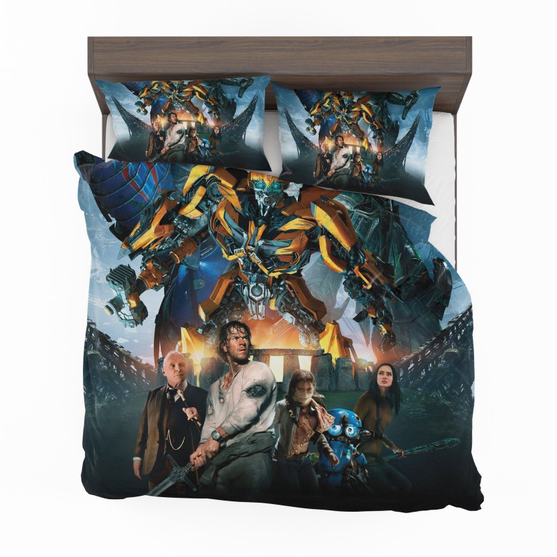 Alternative view of Transformers The Last Knight Bumblebee Mark Wahlberg Bedding Set - Custom Bedding Set