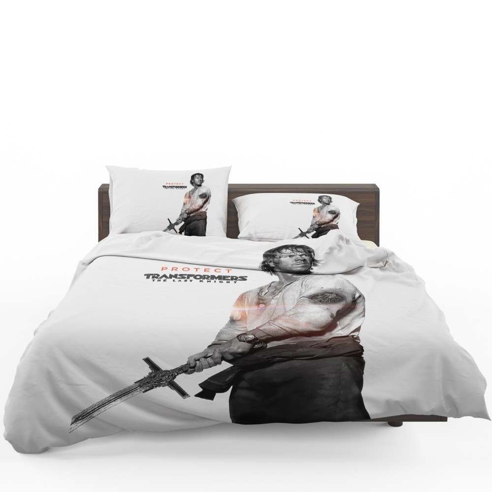 Transformers The Last Knight Movie Mark Wahlberg Bedding Set - Custom Bedding Set