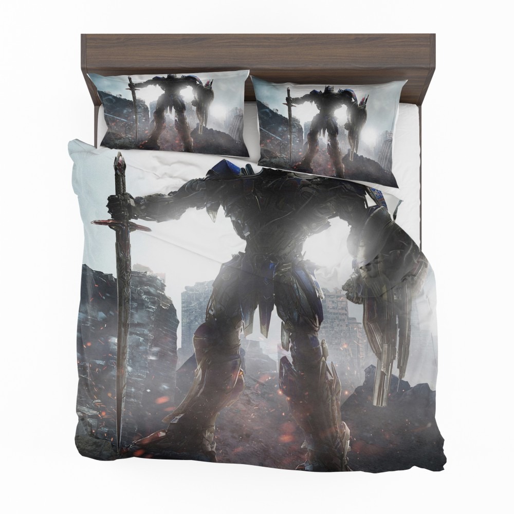 Alternative view of Transformers The Last Knight Movie Optimus Prime Robot Shield Sword Bedding Set - Custom Bedding Set