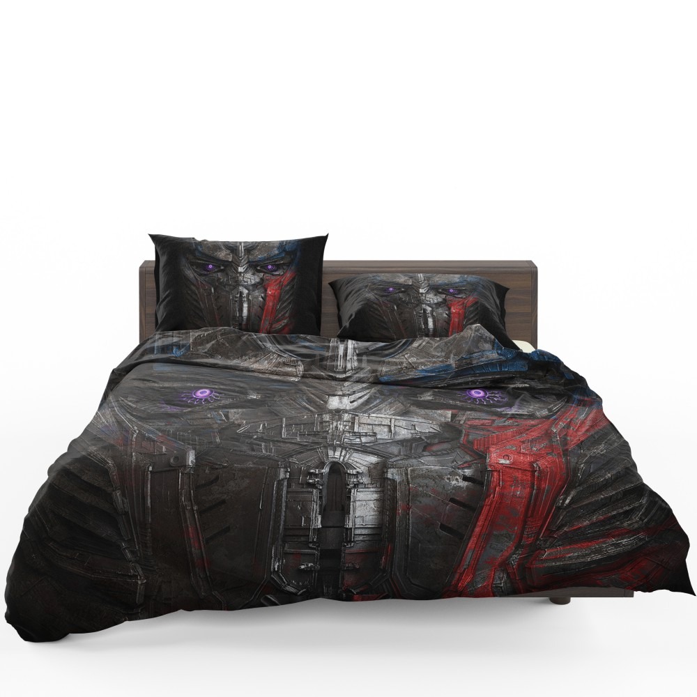 Transformers The Last Knight Movie Optimus Prime Transformers 5 Bedding Set - Custom Bedding Set